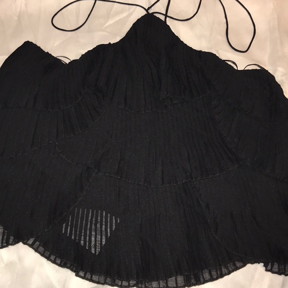 Zara Pleated Halter Top - Picture 3 of 5